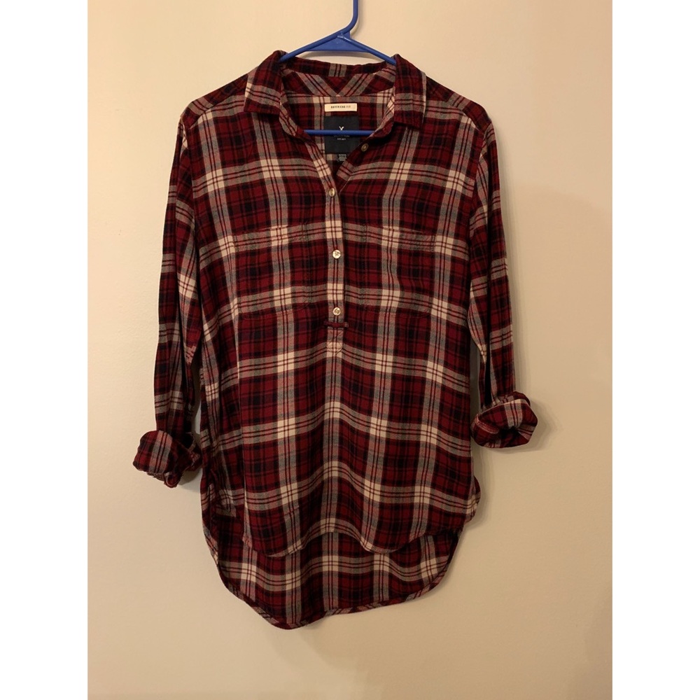 American Eagle Women’s Boyfriend Flannel